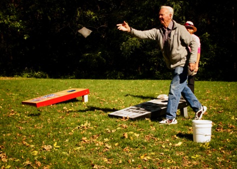Haugen's toss Haugen's toss